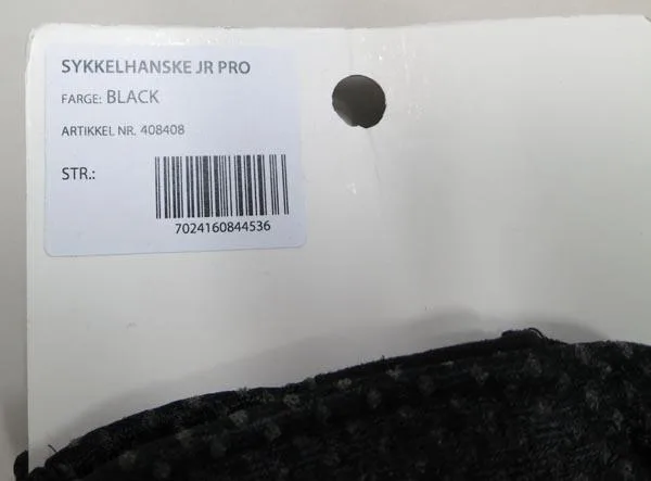 Bicycle gloves for children
