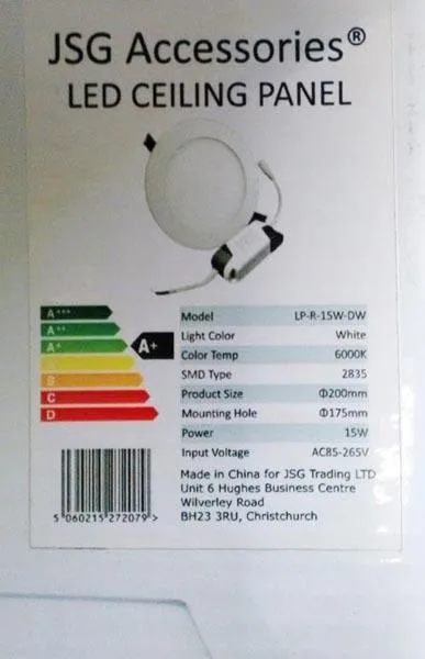 LED ceiling light
