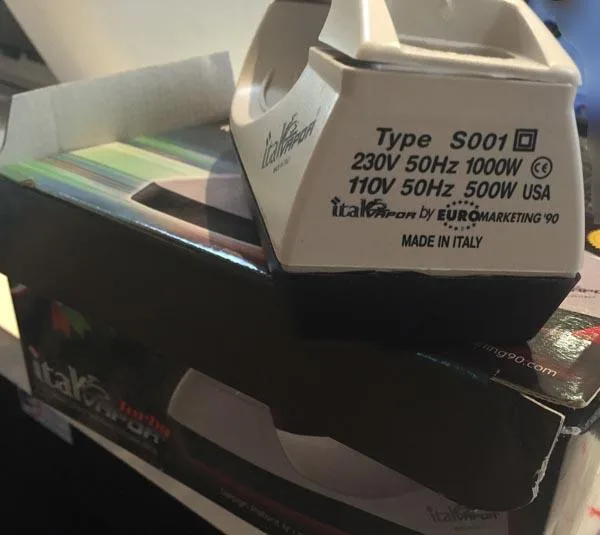 Travel steam iron