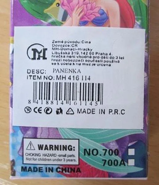 Plastic doll