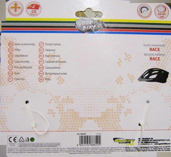 Bicycle helmet