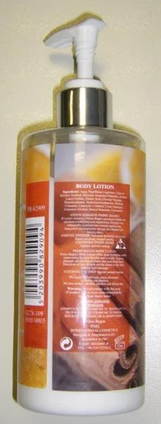 Body lotion