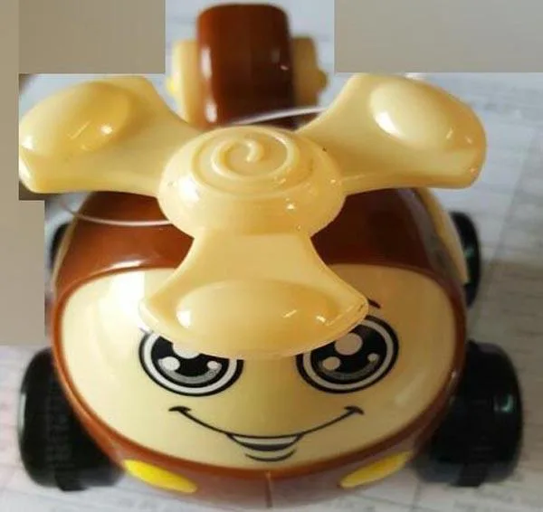 Plastic toy helicopter