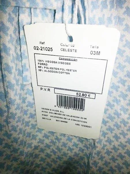 Babies' dress with cap