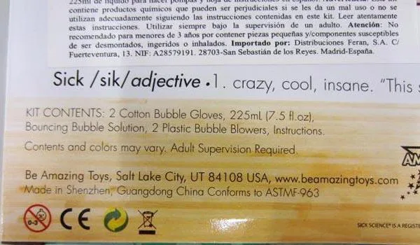 Bubble toy