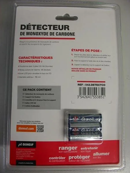 Carbon monoxide detector