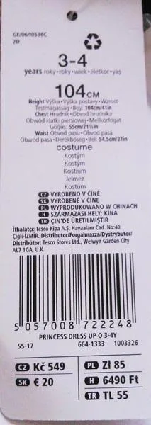 Fancy-dress costume