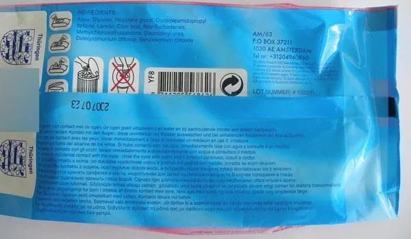 Baby wet wipes