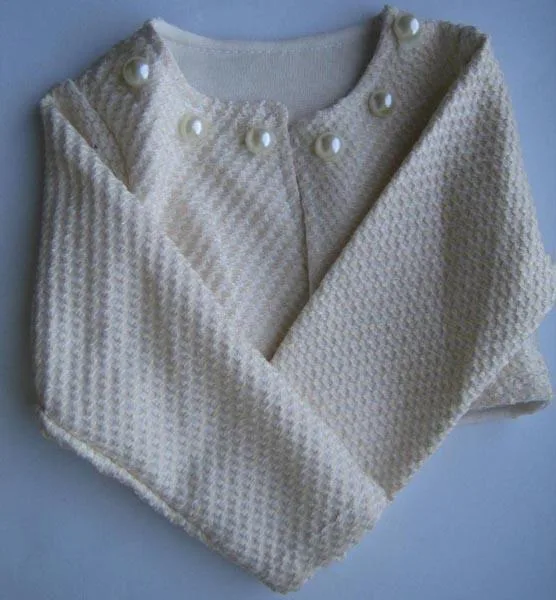 Girls' dress with bolero
