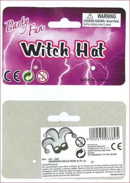 Fancy-dress hat