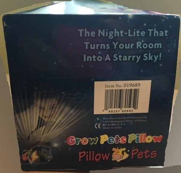 Soft toy with lights