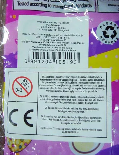Plastic toy