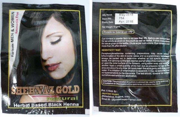 Hair colouring product