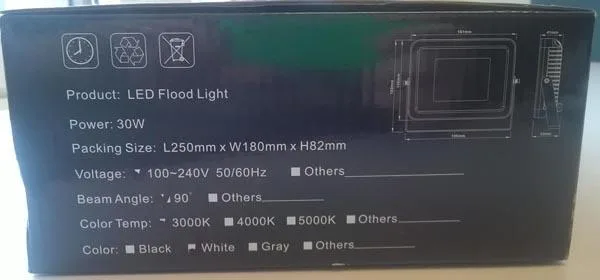 LED floodlight