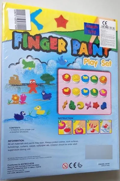 Finger paint kit