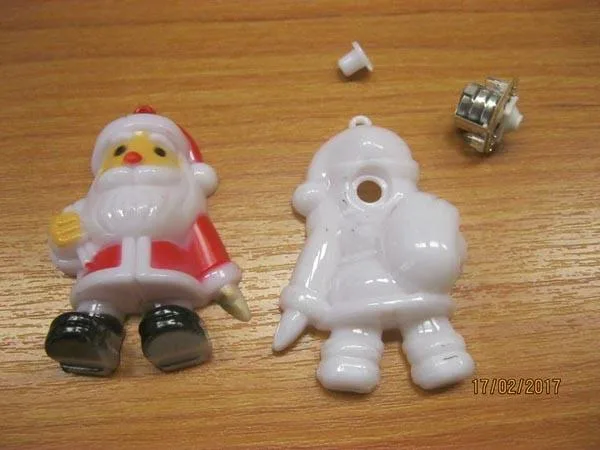 Plastic toy with sweets