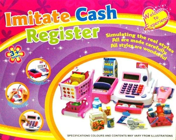 Toy cash register
