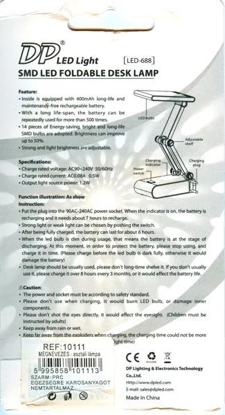 Desk lamp