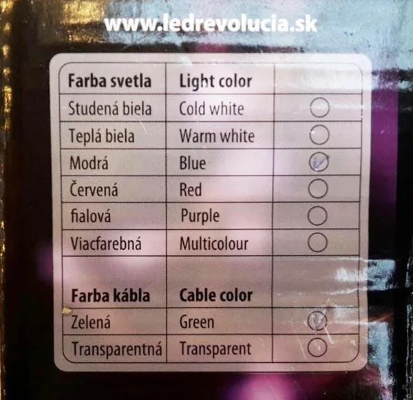 Lighting chain
