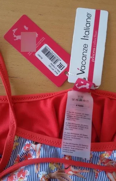 Girls' swimsuit