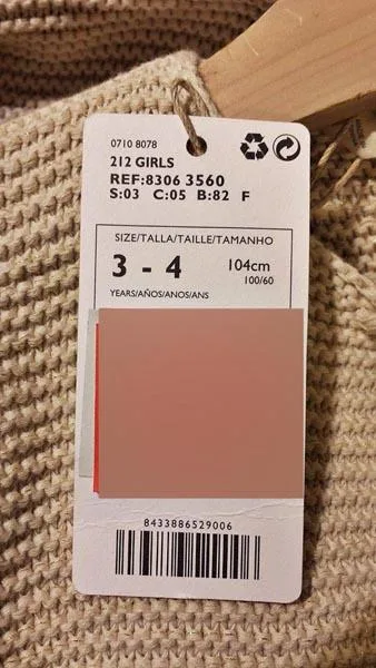 Girls' cardigan