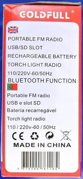 Portable FM radio