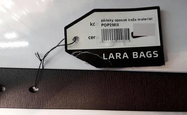 Leather belt