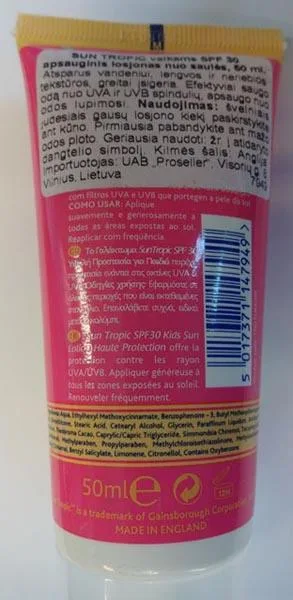 Sun cream