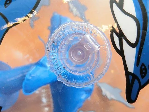 Plastic inflatable toy