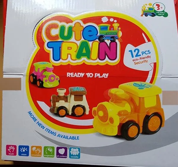 Plastic toy train