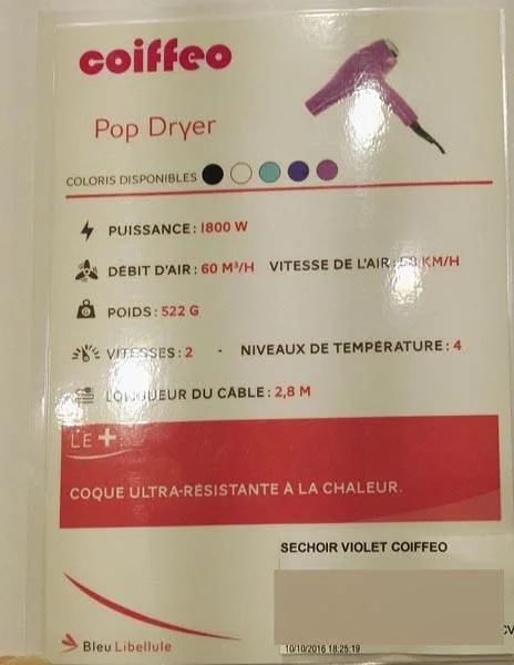 Hairdryer