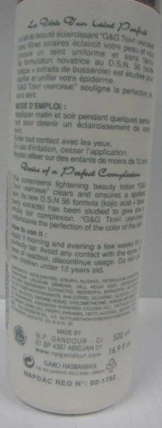 Skin-lightening product