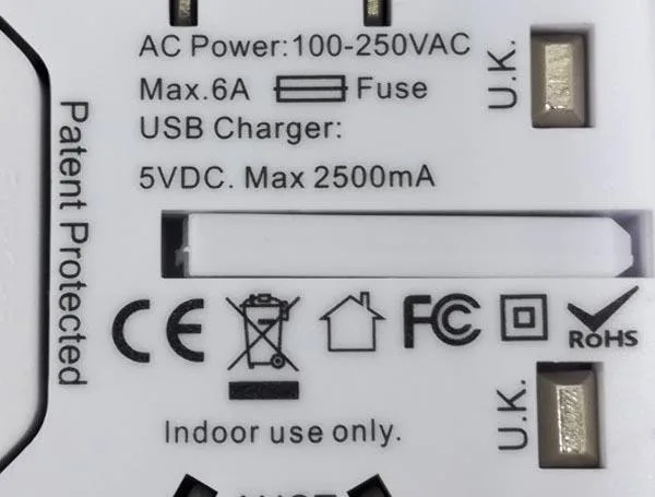 Travel charger