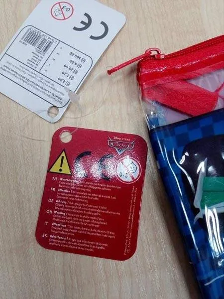 Plastic pencil case