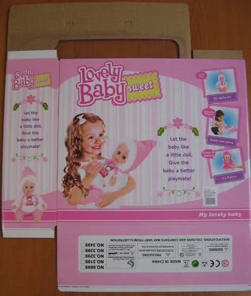 Baby doll with accessories