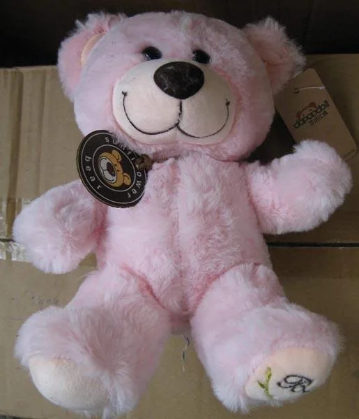 Soft toy with suction cup
