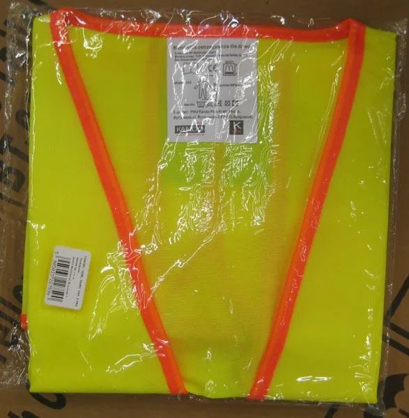 High visibility vest