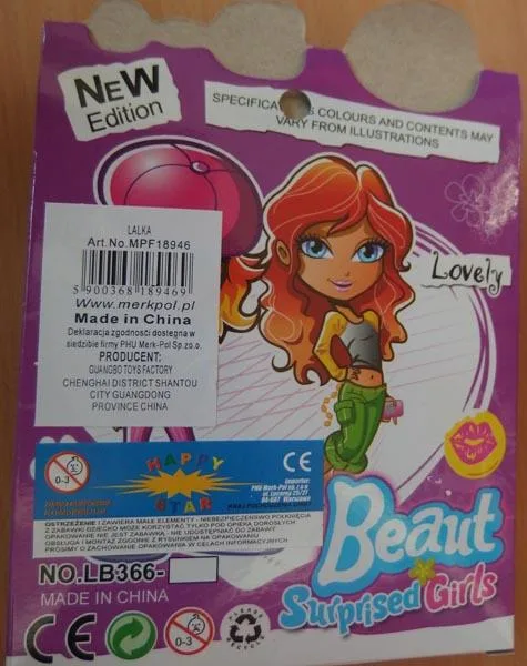 Plastic doll