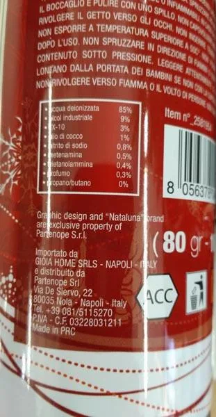 Aerosol snow spray