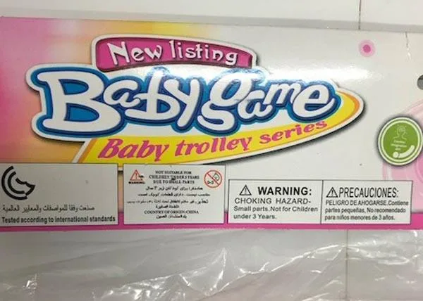 Toy doll's pram