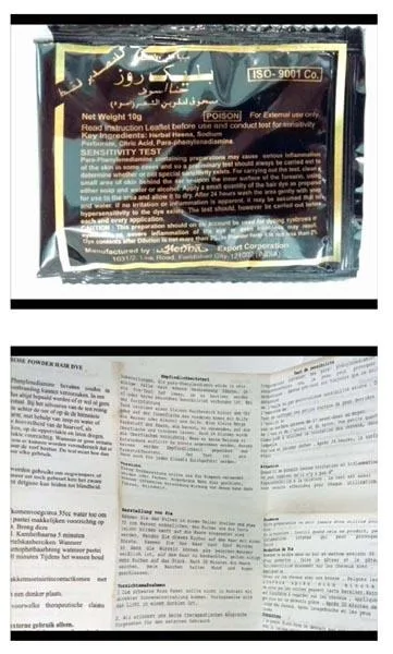 Hair colouring product