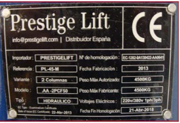 Vehicle lift