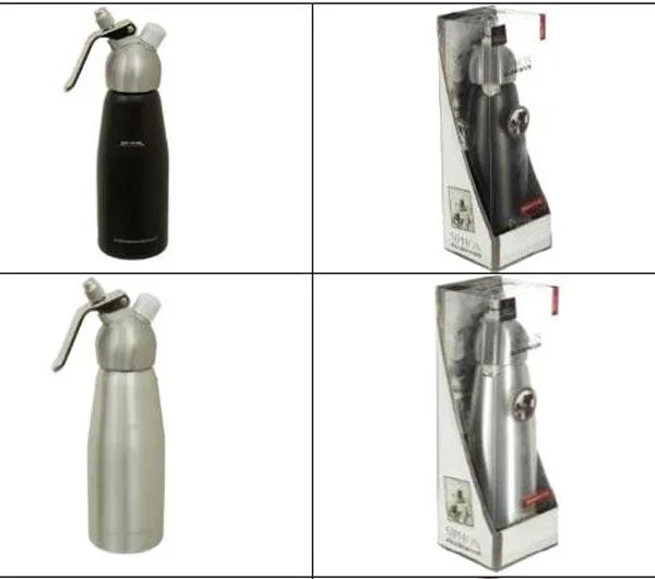 Whipping siphon