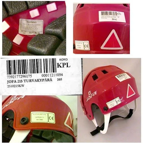Children's play helmet