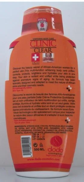 Skin lightening cream