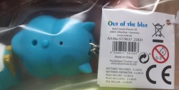 Owl key-ring