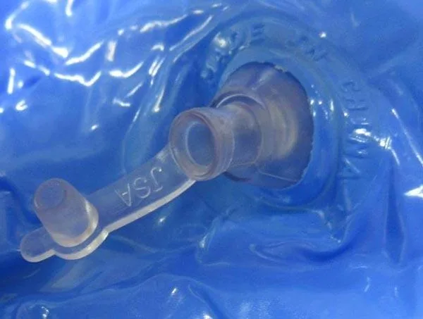 Inflatable plastic toy