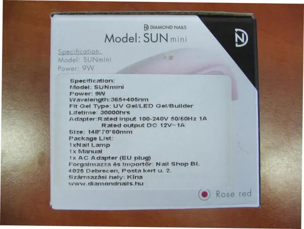UV nail lamp