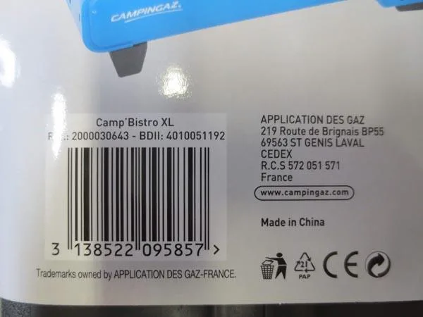 Portable gas stove