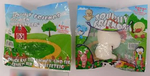 Squeezable toy